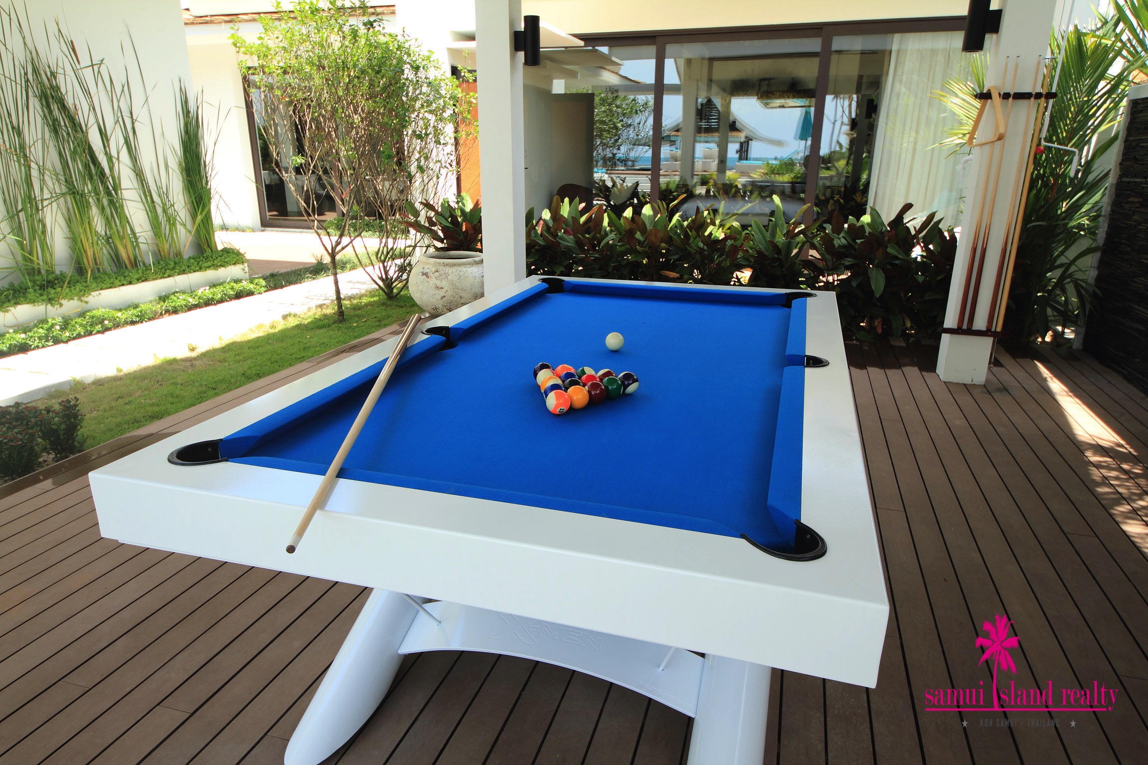 Baan Paradise Beach Villa For Sale Koh Samui Pool Table