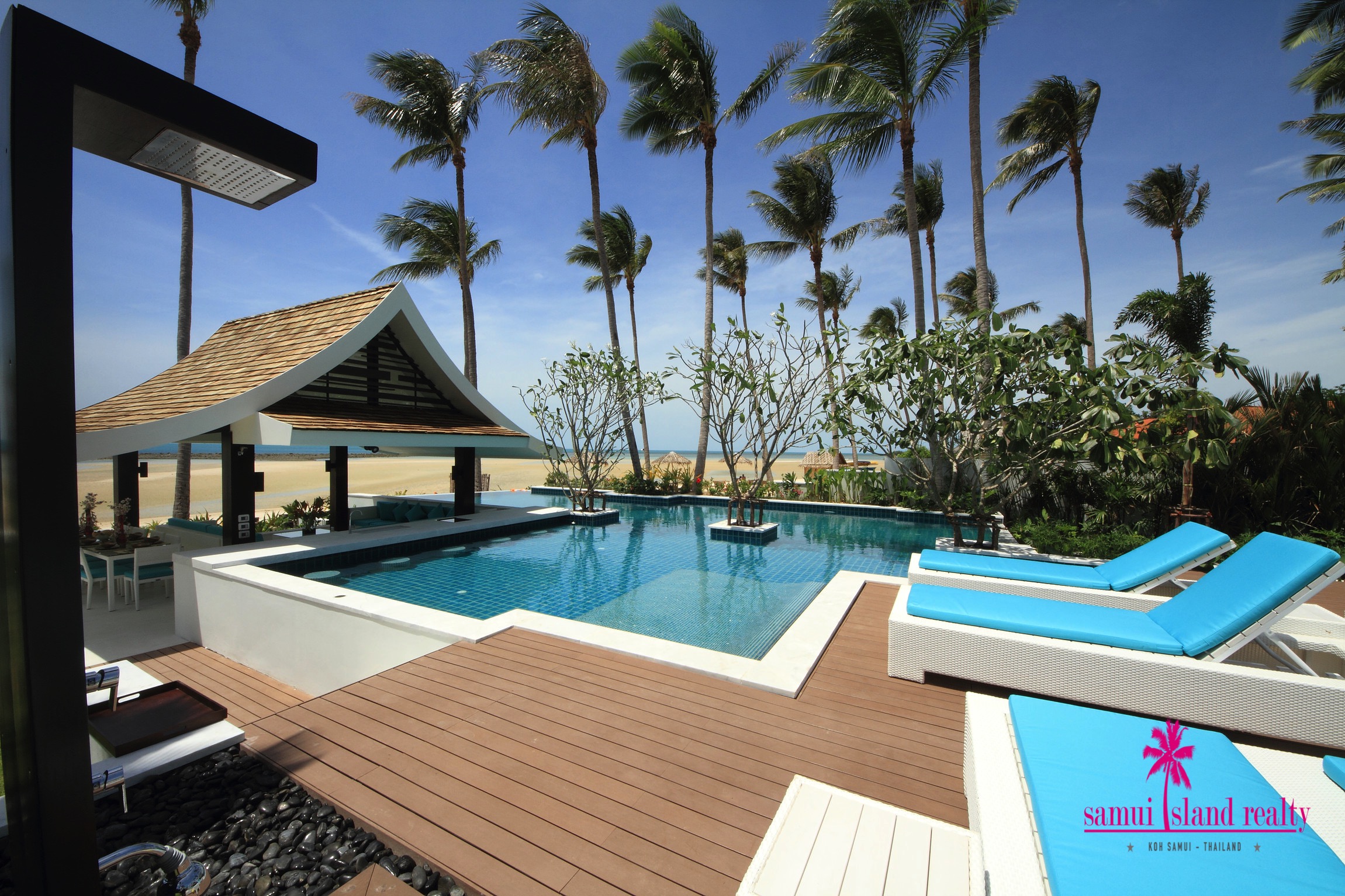 Baan Paradise Beach Villa For Sale Koh Samui Pool