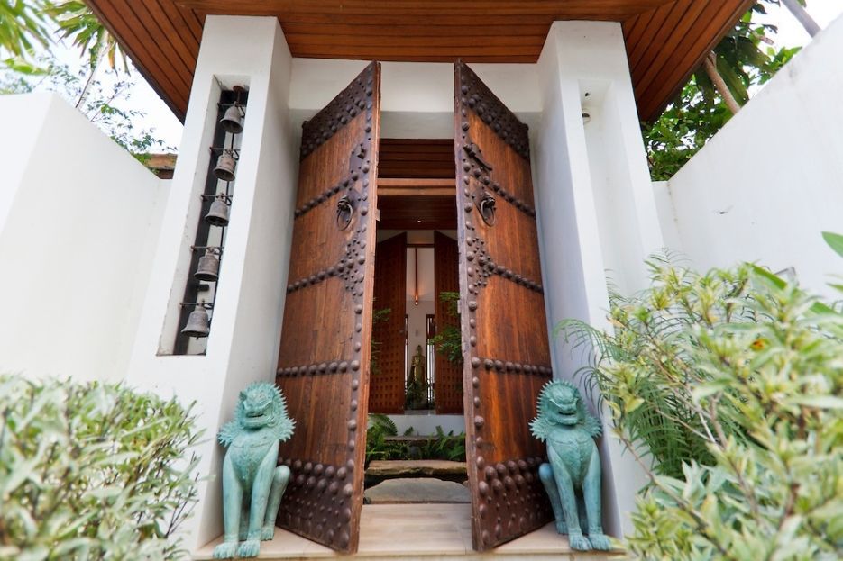 Baan Sai Tan Villa Entrance