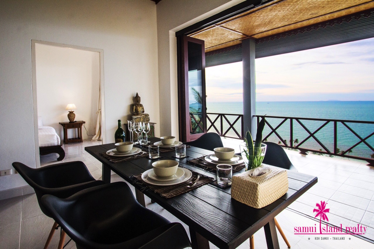Bang Por 2 Bedroom Sea View Villa For Sale Bang Por 2 Bedroom Sea View Villa For Sale Dining Table