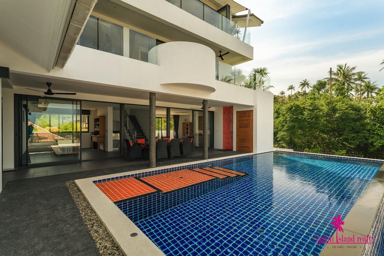 Bang Rak 7 Bedroom Sea View Villa For Sale Infinity Pool