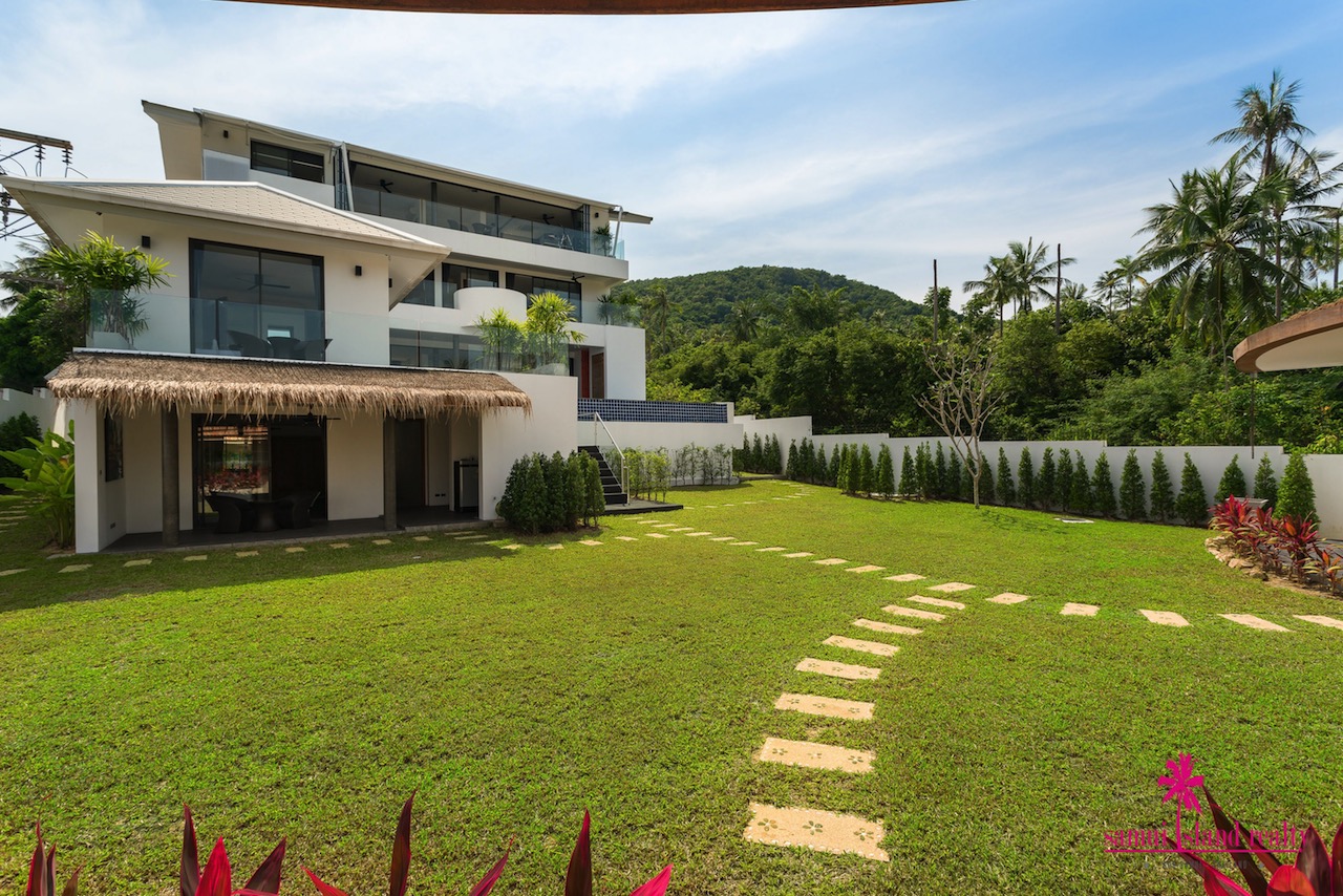 Bang Rak 7 Bedroom Sea View Villa For Sale Landscaped Garden