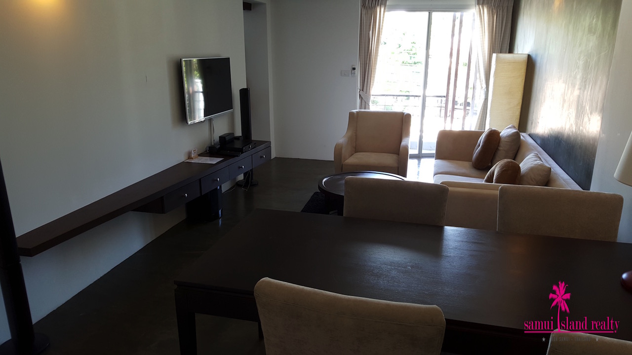 Bang Rak Sea View Condo Apartment For Sale Living Area