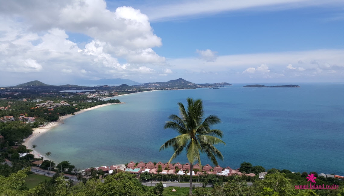View To The North East Corner Of Samui
