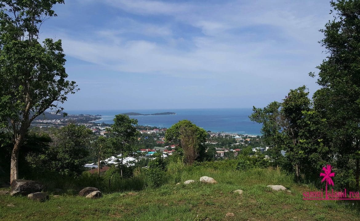 Chaweng Panoramic Sea View Land For Sale