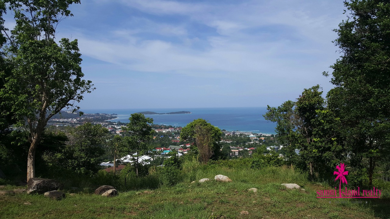 Chaweng Panoramic Sea View Land For Sale