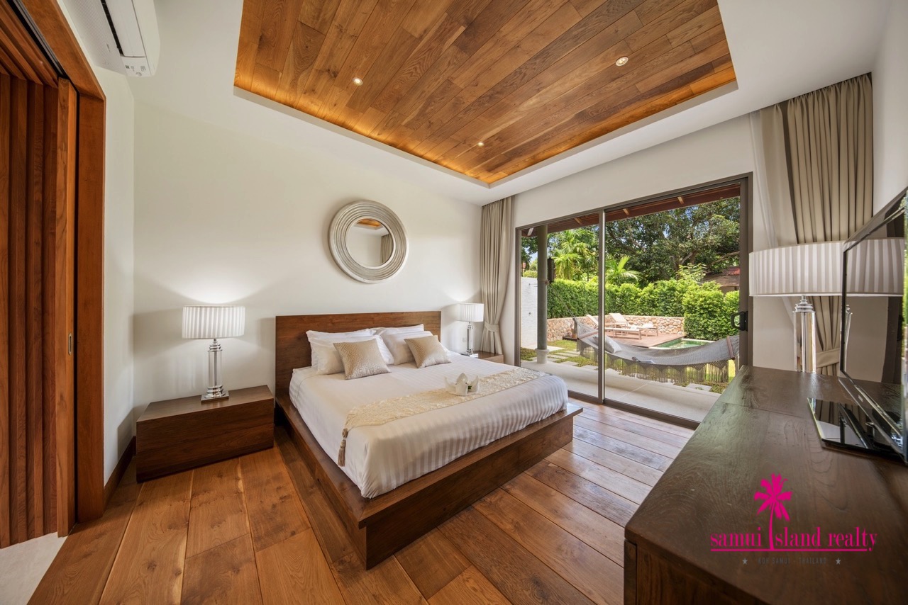 Contemporary Private Pool Villa For Sale Koh Samui Bedroom