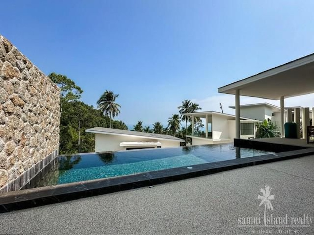 Ko Samui Contemporary Sea View Villa Pool