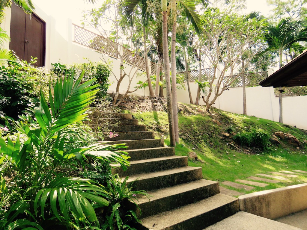 Ko Samui Sea View Villa For Sale Garden