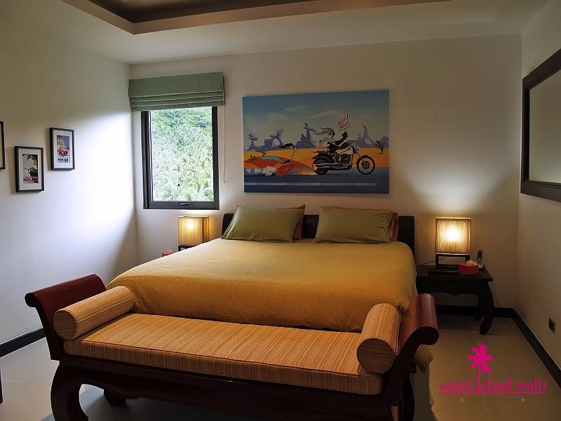 Koh Samui 6 Bedroom Sea View Villa For Sale Master Bedroom