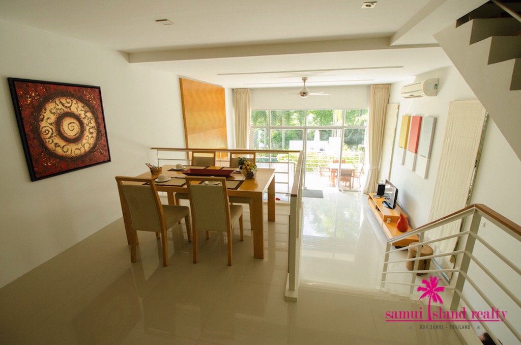 Koh Samui Freehold Apartment For Sale Dining Area