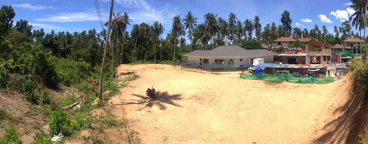 Panoramic Image Of All 3 Plots