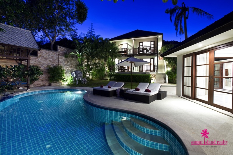 Koh Samui Oceanfront Villa For Sale