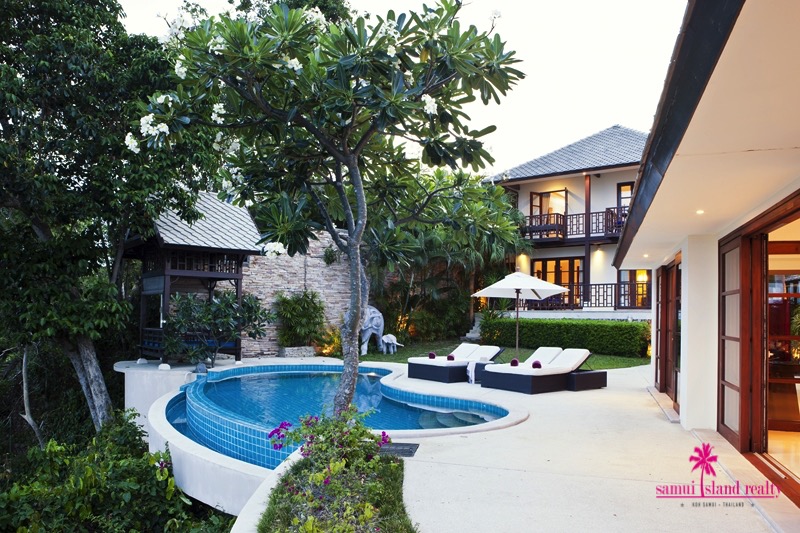 Koh Samui Oceanfront Villa For Sale Exterior
