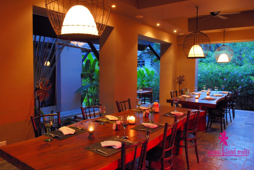 Koh Samui Resort For Sale Restaurant Dining Area