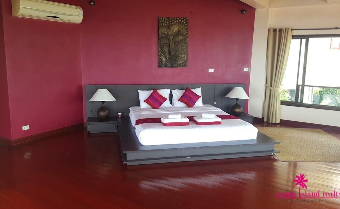 Koh Samui Sunset Villa For Sale Master Bedroom