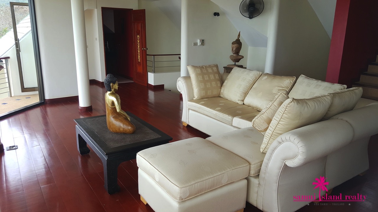 Koh Samui Sunset Villa For Sale Lounge Area