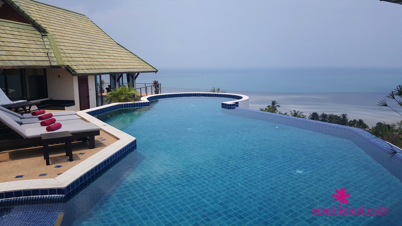 Koh Samui Sunset Villa For Sale View To The Ocean