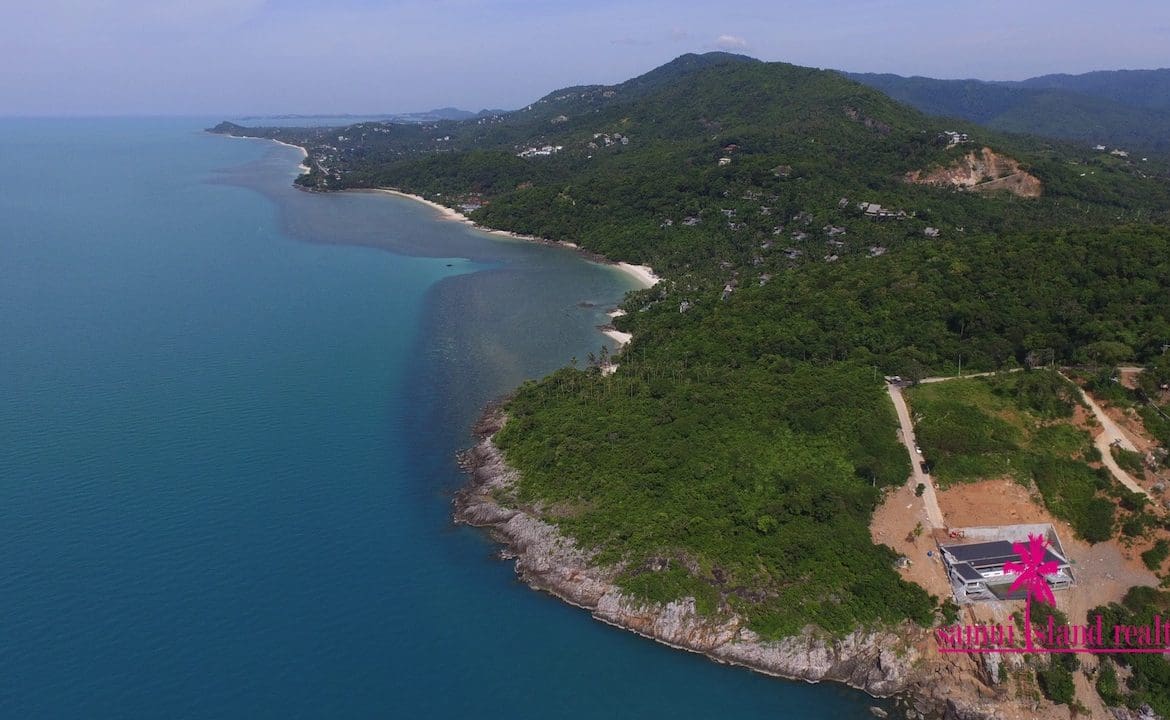 Oceanfront Development Land For Sale Koh Samui Northern Coastline