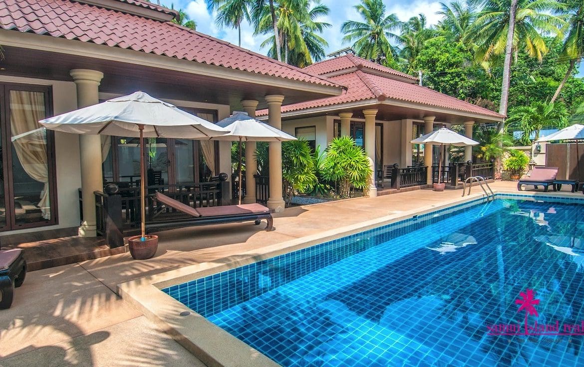 Samui Beach Villa And Resort For Sale Communal Pool