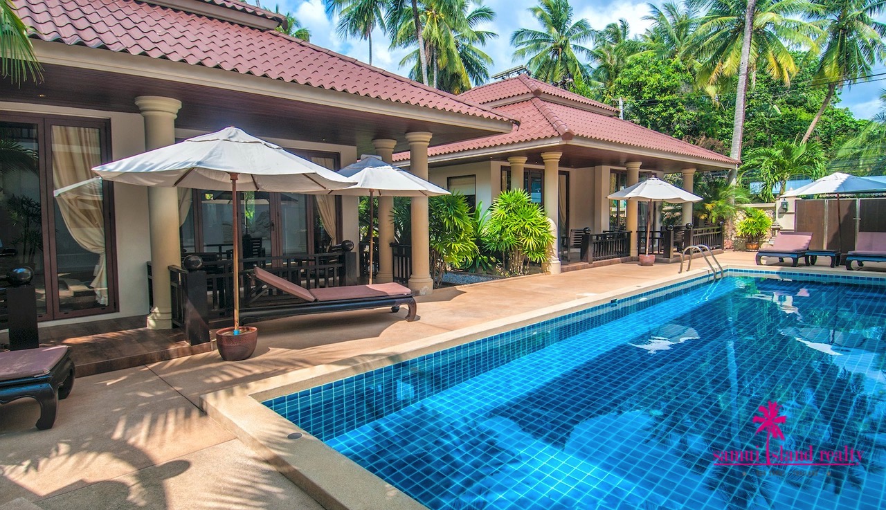 Samui Beach Villa And Resort For Sale Communal Pool