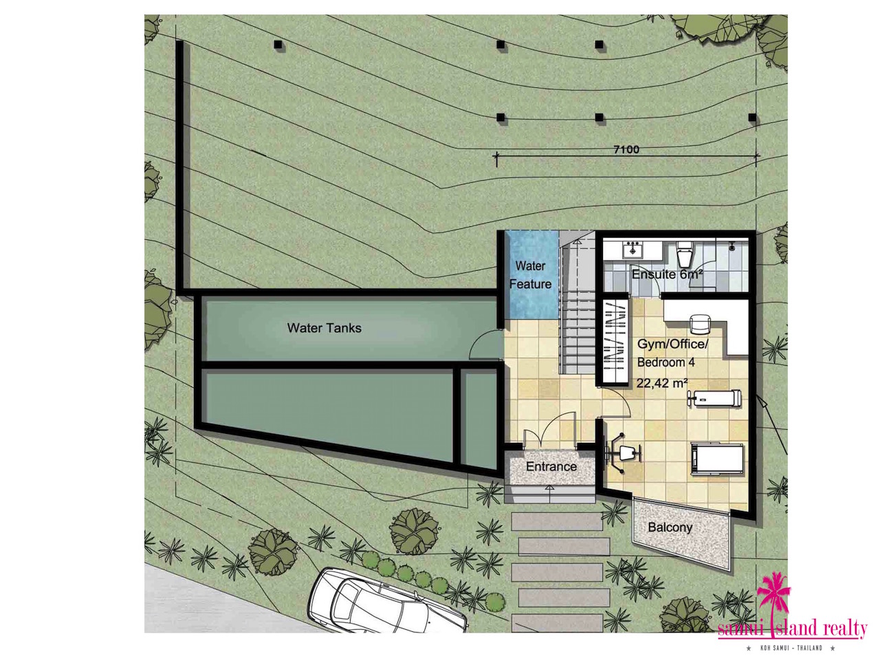 Amethyst Villa Ground Floor Plan