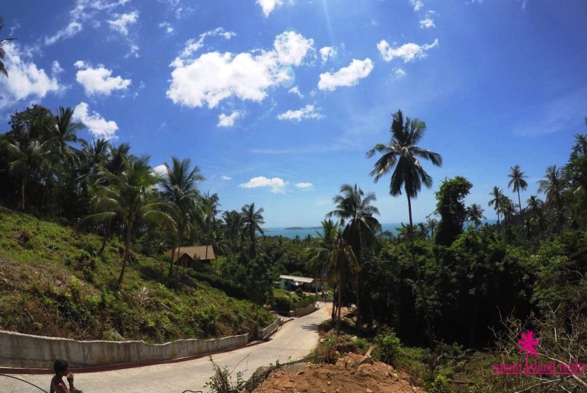 Sea View Land For Sale Chaweng Noi