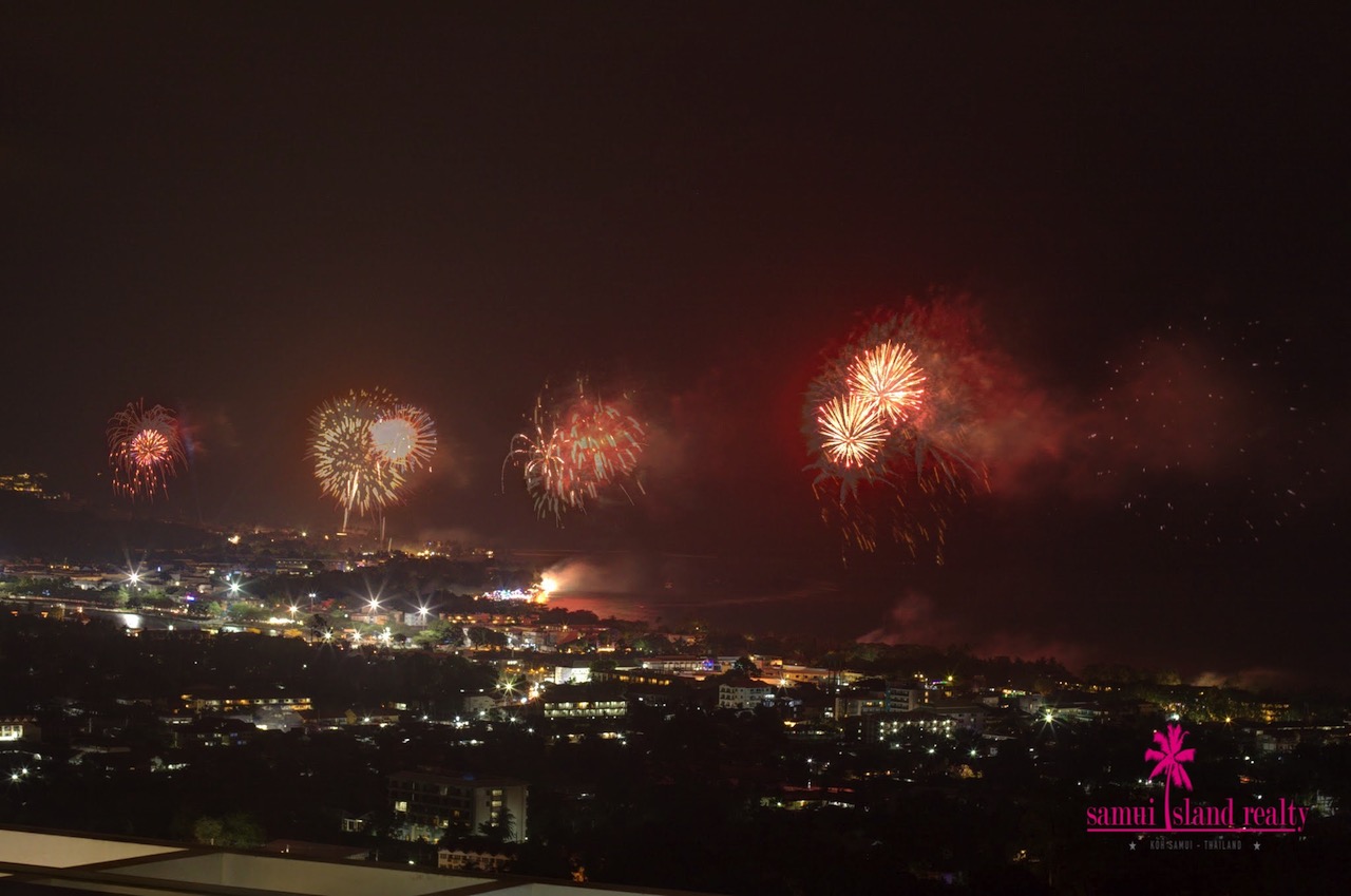 Fireworks On Chaweng Beach