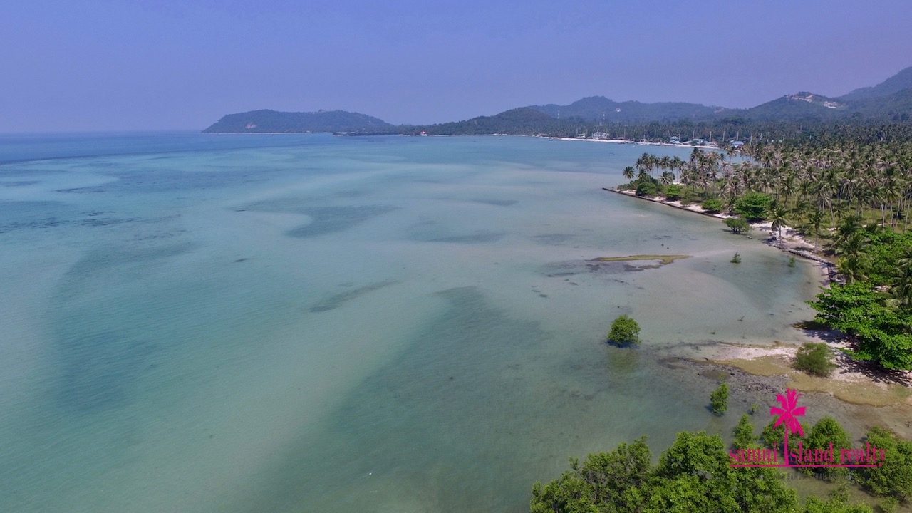 Tong Krut Beachfront Land Ko Samui Coastline