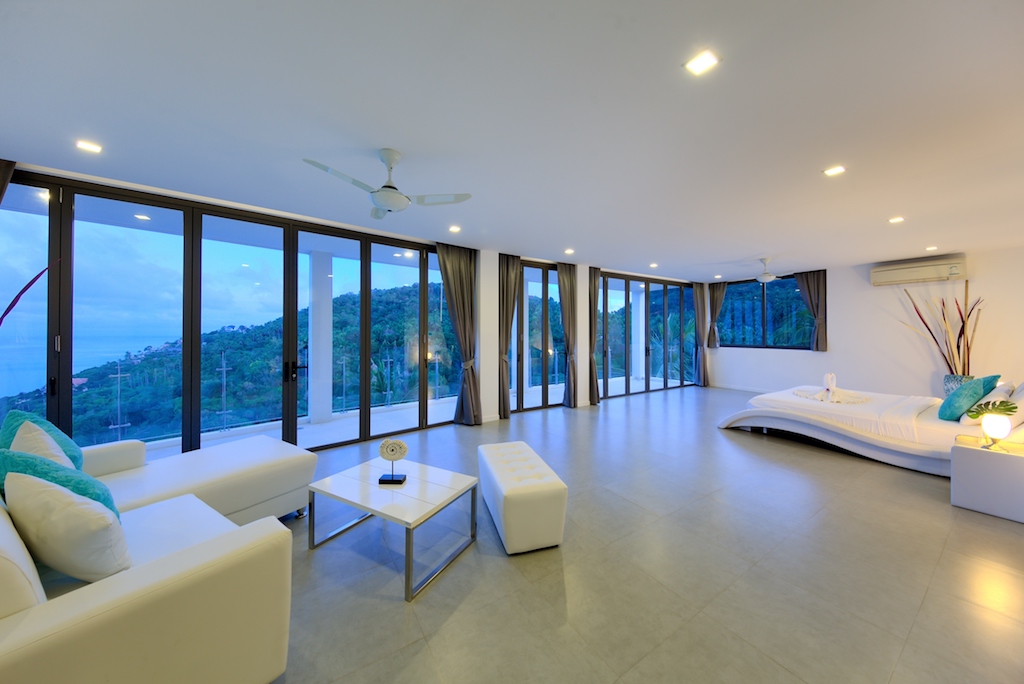 Bedroom at night
