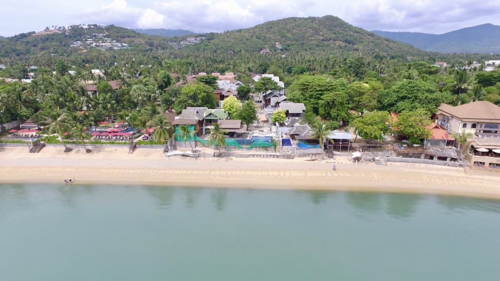 Bophut Beachfront Land & Resort For Sale Frontage