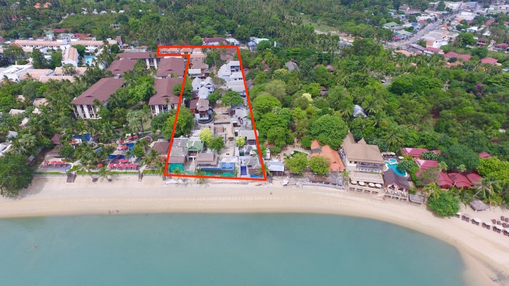 Bophut Beachfront Land & Resort For Sale Outline