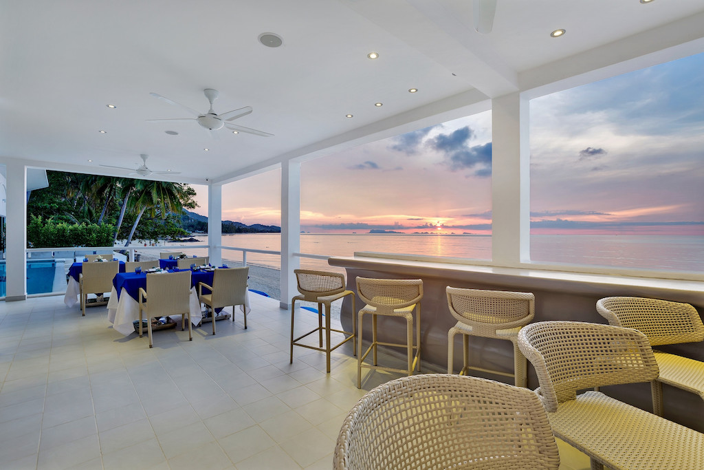 Samui Beachfront Resort For Sale Restaurant