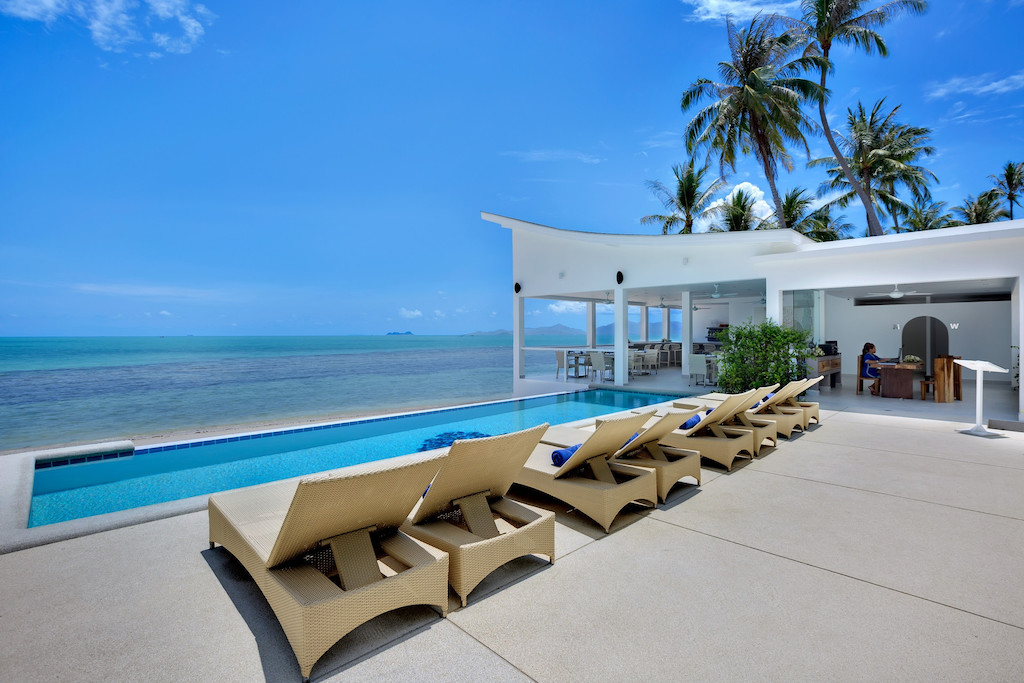 Samui Beachfront Resort For Sale Sun Terrace