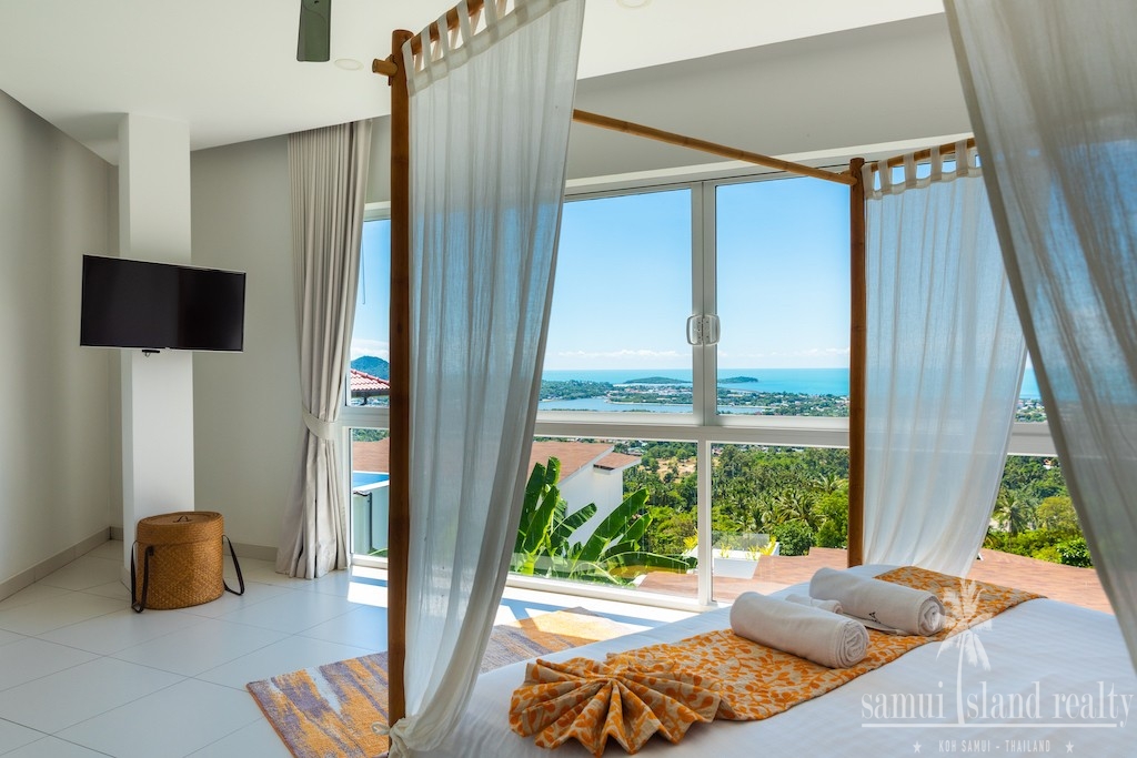 Sea View Chaweng Villa Bedroom