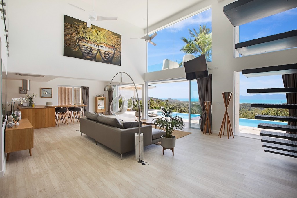 Sea View Luxury Property Lounge Area