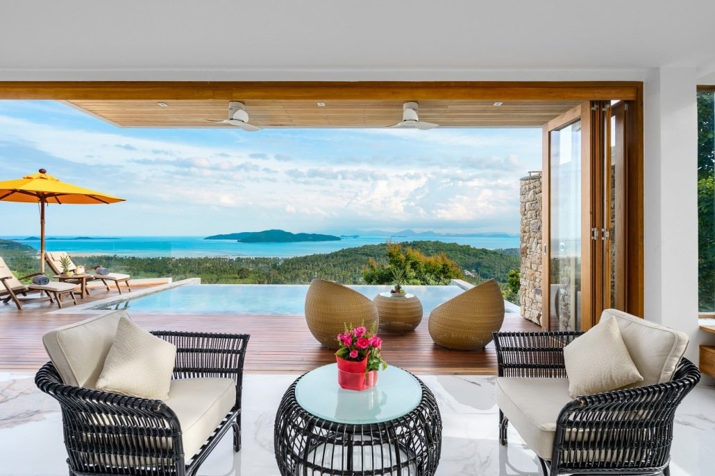 Sea View Samui Property Lounge View