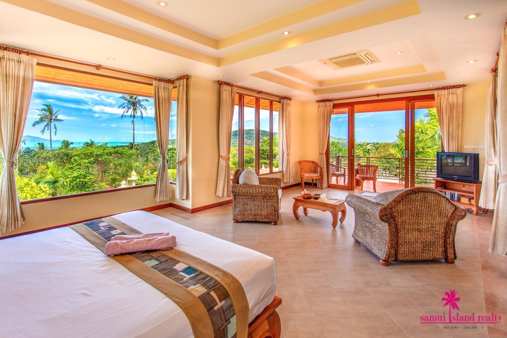 Villa Udorn Thara For Sale Koh Samui Bedroom 3 View
