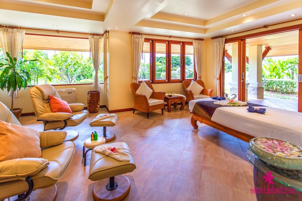 Villa Udorn Thara For Sale Koh Samui Spa Room