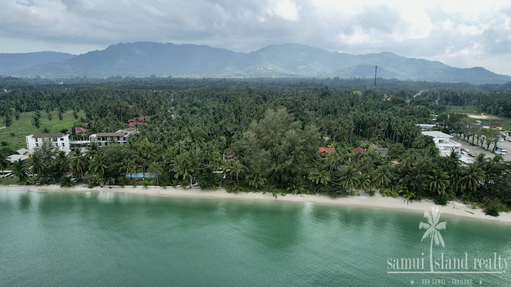 Lipa Noi Beachfront Land Aerial Image