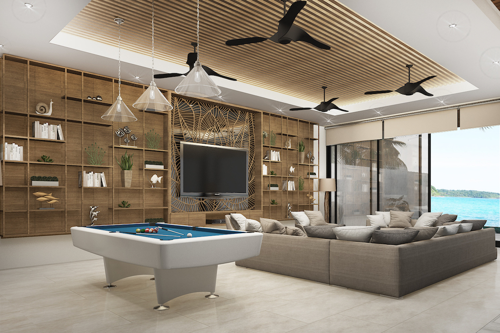 Samui Beachfront Property Lounge