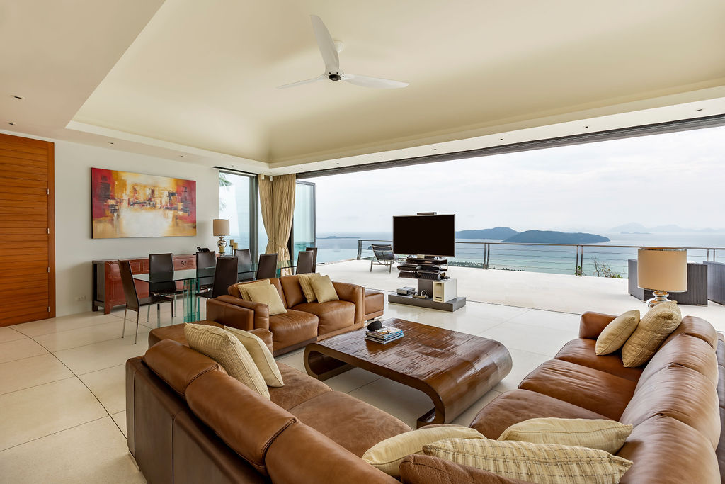 Ko Samui Luxury Villa Living Area