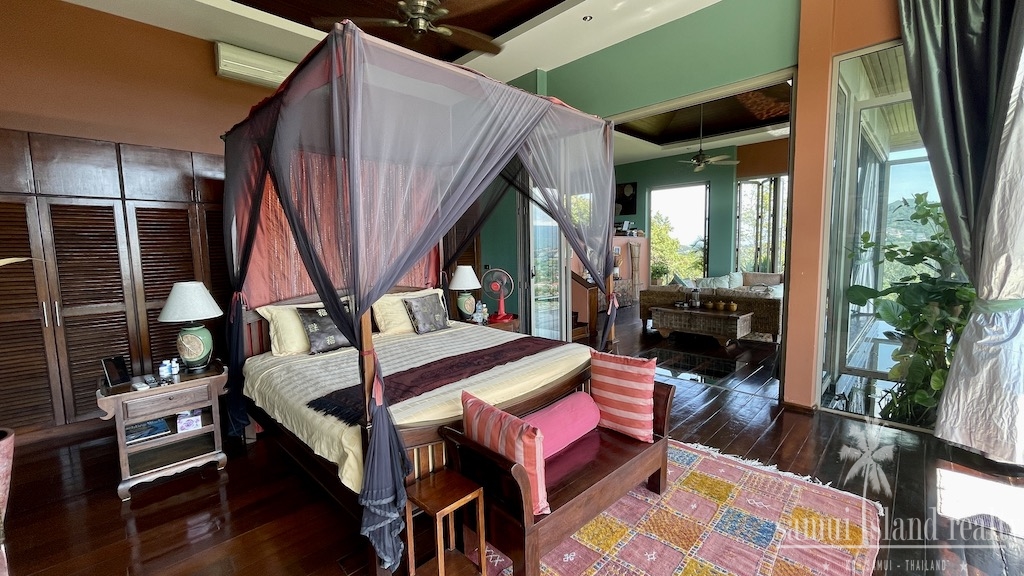 Samui Sunset Villa Master Bedroom
