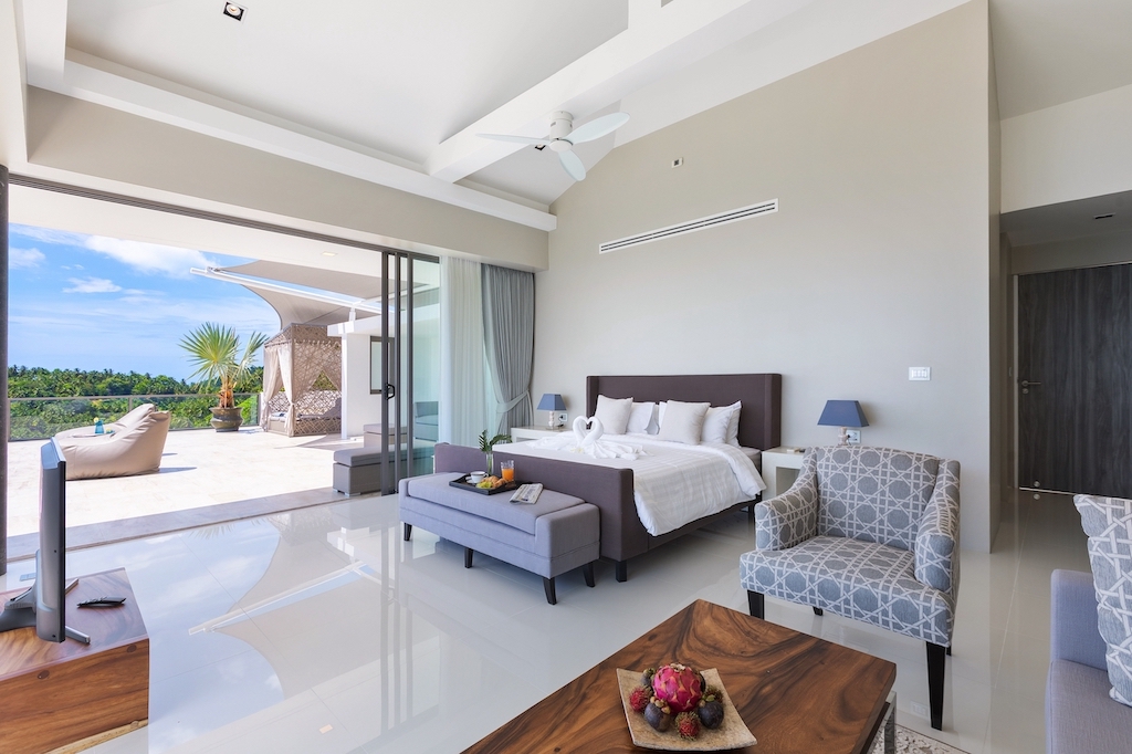 Ko Samui Luxury Real Estate Master Bedroom