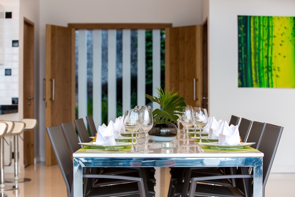 Luxury Koh Samui Property Dining Table