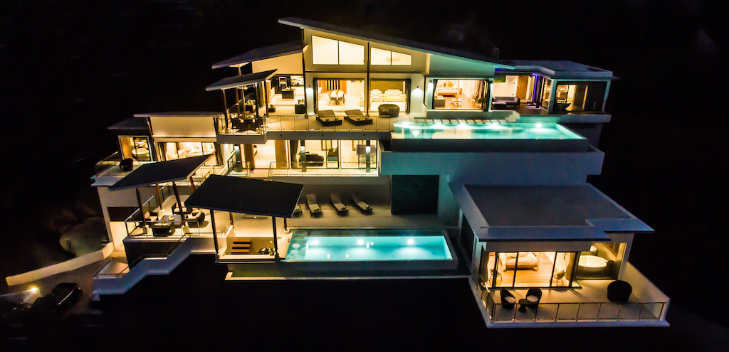 Luxury Koh Samui Property At Night