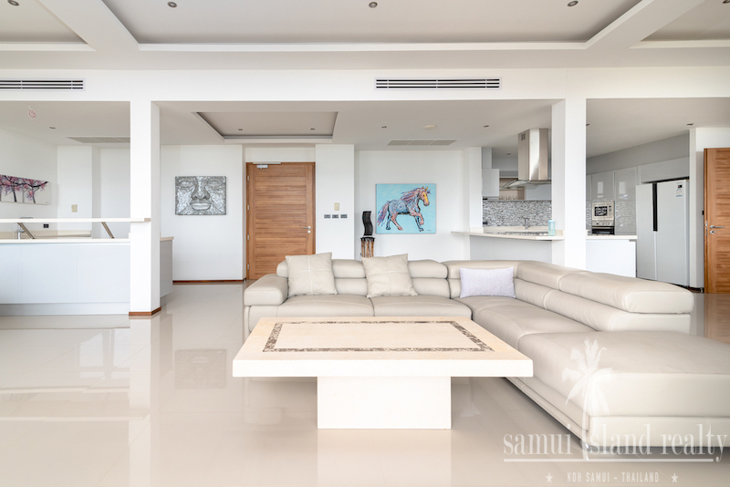 Azur Samui Penthouse Apartment Lounge