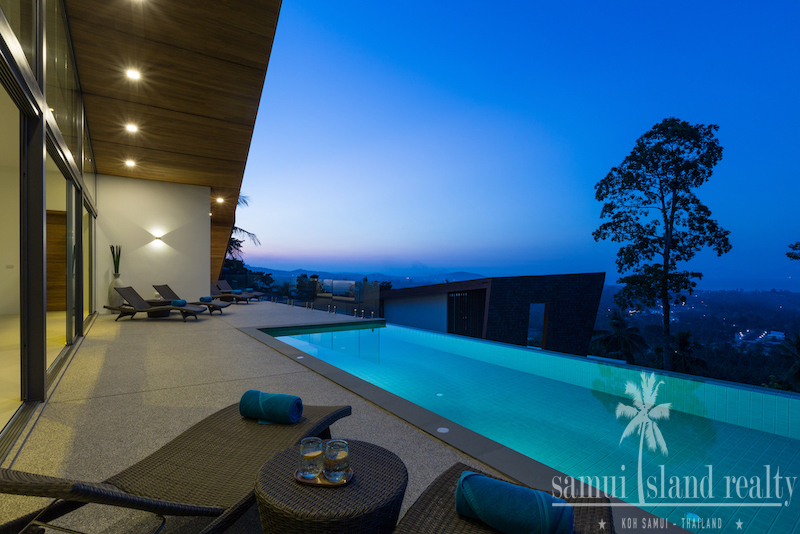 Azur Villas Samui At Night