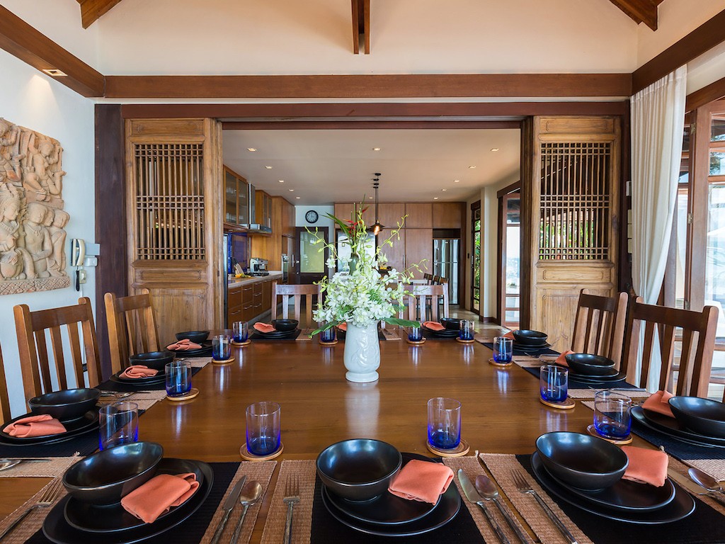 Beachfront Property Koh Samui Dining