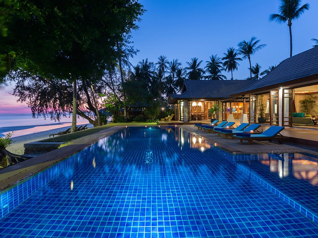 Beachfront Property Koh Samui Night